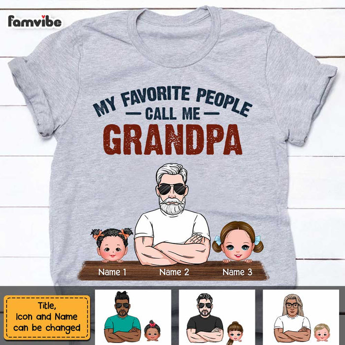 Personalized Grandpa T Shirt MY173 30O47 1