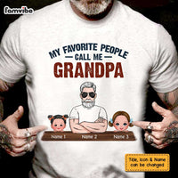 Personalized Grandpa T Shirt MY173 30O47 thumb 1
