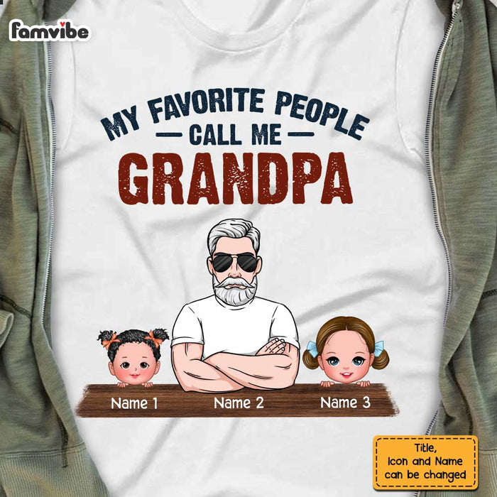 Personalized Grandpa T Shirt MY173 30O47 1