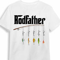 Personalized Dad Fishing T Shirt MY186 85O34 thumb 1