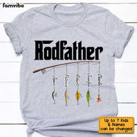 Personalized Dad Fishing T Shirt MY186 85O34 thumb 1