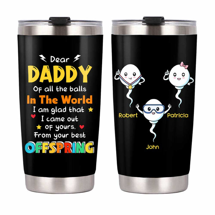 Personalized Dad Funny Steel Tumbler MY193 23O47 1