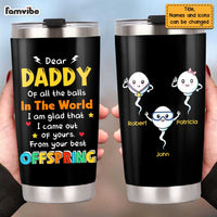 Personalized Dad Funny Steel Tumbler MY193 23O47 thumb 1