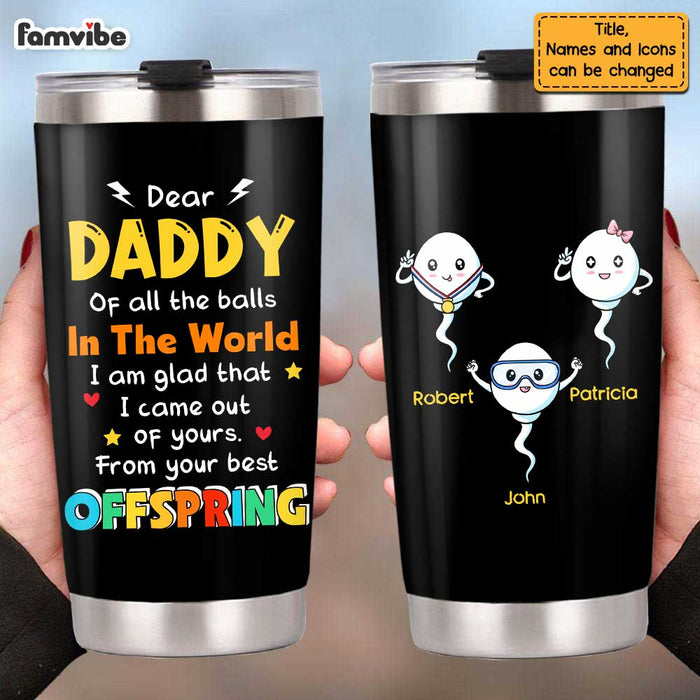 Personalized Dad Funny Steel Tumbler MY193 23O47 1