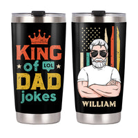 Personalized Dad Jokes Steel Tumbler MY192 23O28 thumb 1