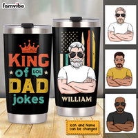Personalized Dad Jokes Steel Tumbler MY192 23O28 thumb 1