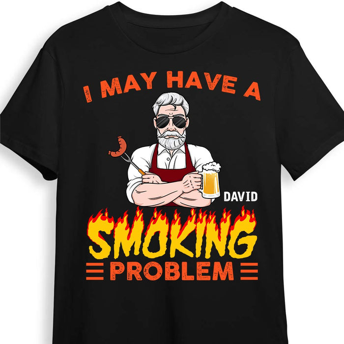 Personalized Dad BBQ T Shirt MY201 23O28 1