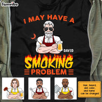 Personalized Dad BBQ T Shirt MY201 23O28 thumb 1