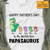 Personalized Dad Dinosaur T Shirt MY213 30O47 1