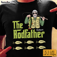 Personalized Dad Grandpa Fishing T Shirt MY231 85O53 thumb 1