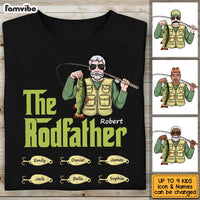 Personalized Dad Grandpa Fishing T Shirt MY231 85O53 thumb 1