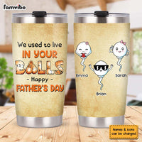 Personalized Dad Grandpa Funny Steel Tumbler MY214 30O47 thumb 1