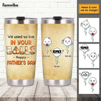 Personalized Dad Grandpa Funny Steel Tumbler MY214 30O47 thumb 1