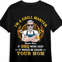 Personalized Dad Grandpa BBQ Grill T Shirt MY233 31O47 thumb 1