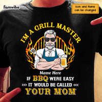 Personalized Dad Grandpa BBQ Grill T Shirt MY233 31O47 thumb 1
