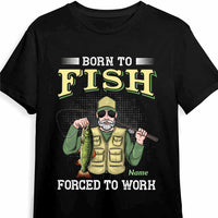 Personalized Dad Fishing T Shirt MY201 32O47 thumb 1