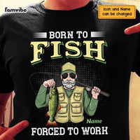Personalized Dad Fishing T Shirt MY201 32O47 thumb 1