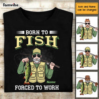 Personalized Dad Fishing T Shirt MY201 32O47 thumb 1