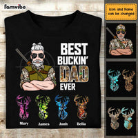 Personalized Dad Hunting T Shirt MY232 85O47 thumb 1