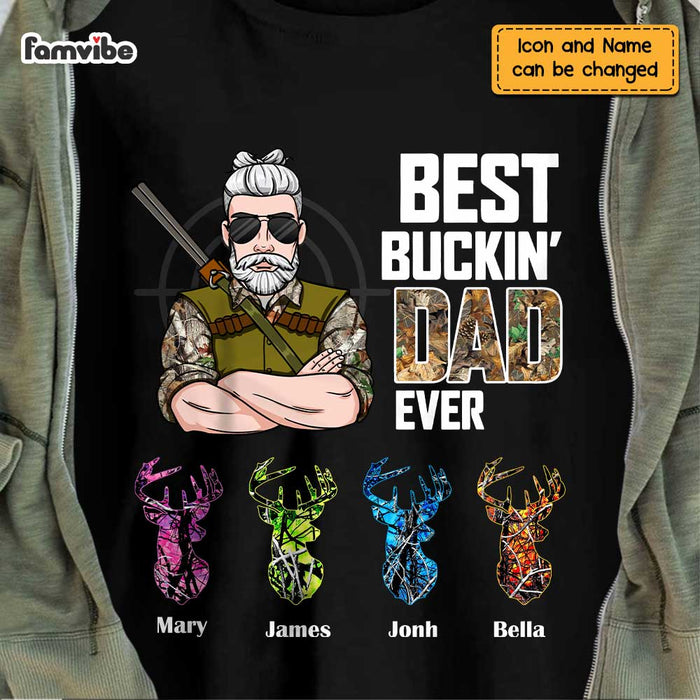 Personalized Dad Hunting T Shirt MY232 85O47 1