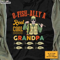 Personalized Dad Grandpa Fishing T Shirt MY212 31O28 thumb 1