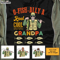 Personalized Dad Grandpa Fishing T Shirt MY212 31O28 thumb 1