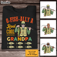 Personalized Dad Grandpa Fishing T Shirt MY212 31O28 thumb 1