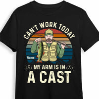 Personalized Dad Fishing T Shirt MY233 32O34 thumb 1