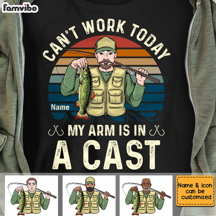 Personalized Dad Fishing T Shirt MY233 32O34 1