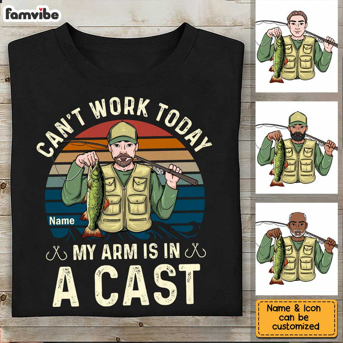 Personalized Dad Fishing T Shirt MY233 32O34 1