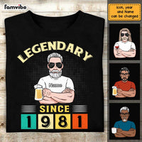 Personalized Dad Grandpa T Shirt MY232 31O47 thumb 1