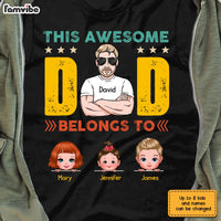 Personalized Dad Grandpa Awesome T Shirt MY232 30O28 thumb 1