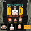 Personalized Dad Grandpa Awesome T Shirt MY232 30O28 1