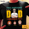 Personalized Dad Grandpa Awesome T Shirt MY232 30O28 1