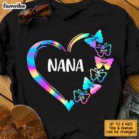 Personalized Grandma Butterfly T Shirt MY231 30O53 thumb 1