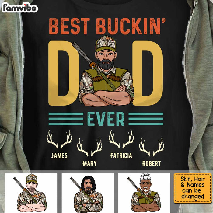 Personalized Dad Grandpa Hunting T Shirt MY232 32O34 1