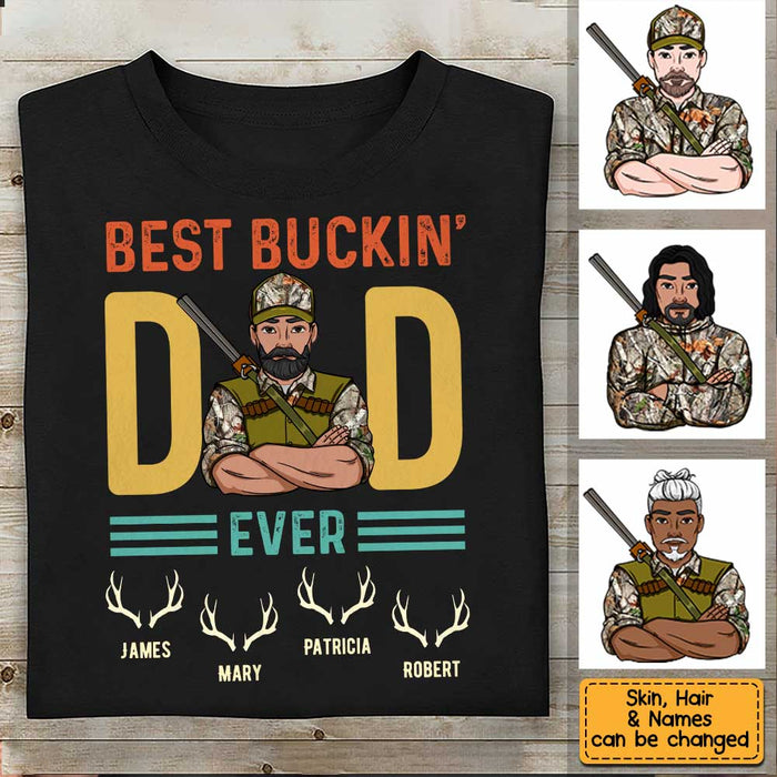 Personalized Dad Grandpa Hunting T Shirt MY232 32O34 1