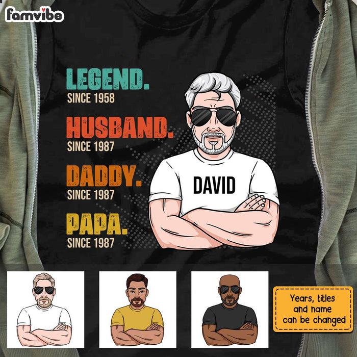 Personalized Grandpa T Shirt MY242 30O28 1