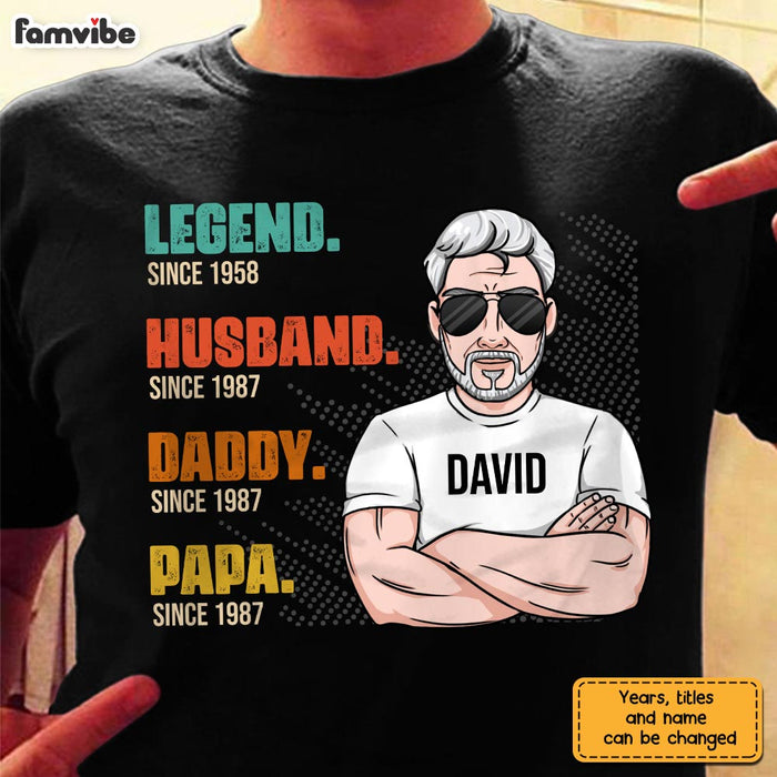 Personalized Grandpa T Shirt MY242 30O28 1