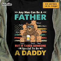 Personalized Dad Grandpa Bear T Shirt MY241 31O47 thumb 1