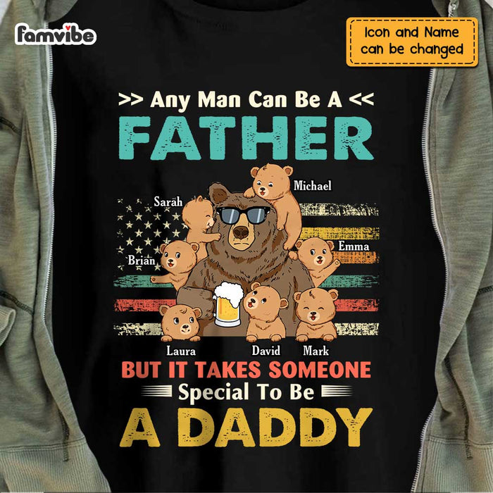 Personalized Dad Grandpa Bear T Shirt MY241 31O47 1