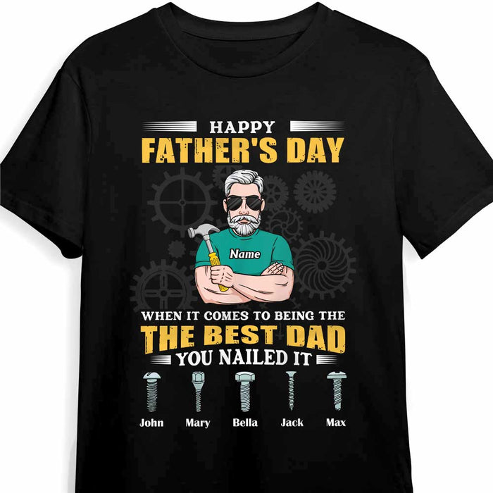 Personalized Dad T Shirt MY241 85O47 1