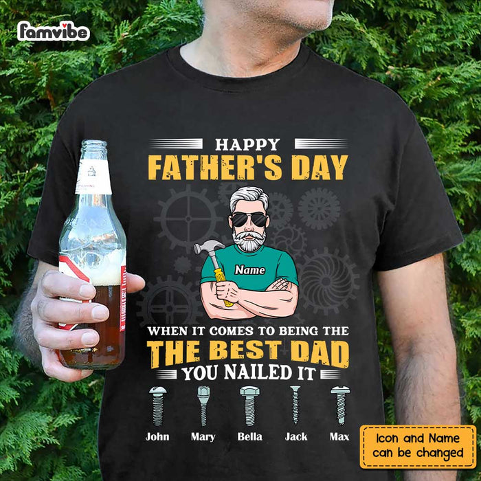 Personalized Dad T Shirt MY241 85O47 1