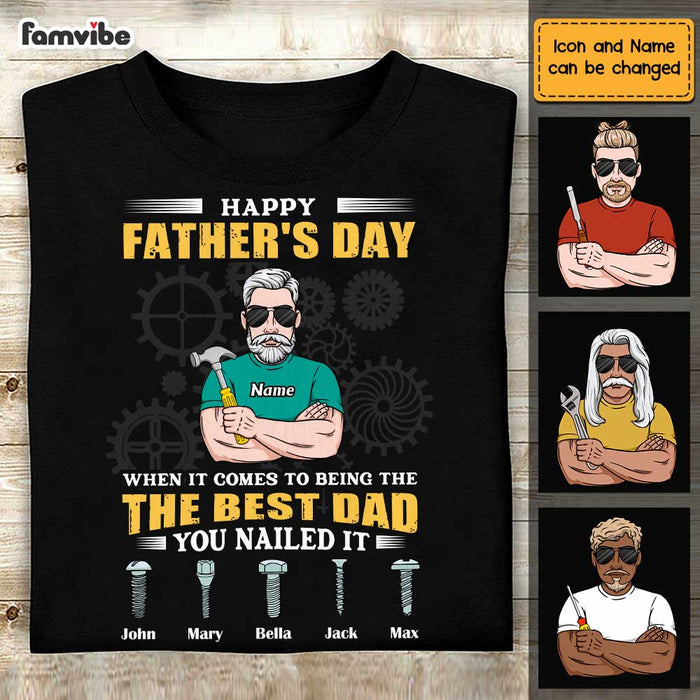 Personalized Dad T Shirt MY241 85O47 1