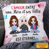 Personalized Gift For Mom Daughter French Pillow 30319 thumb 1