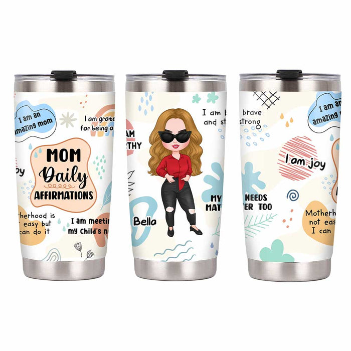 Personalized Mom Grandma Steel Tumbler MY241 23O47 1