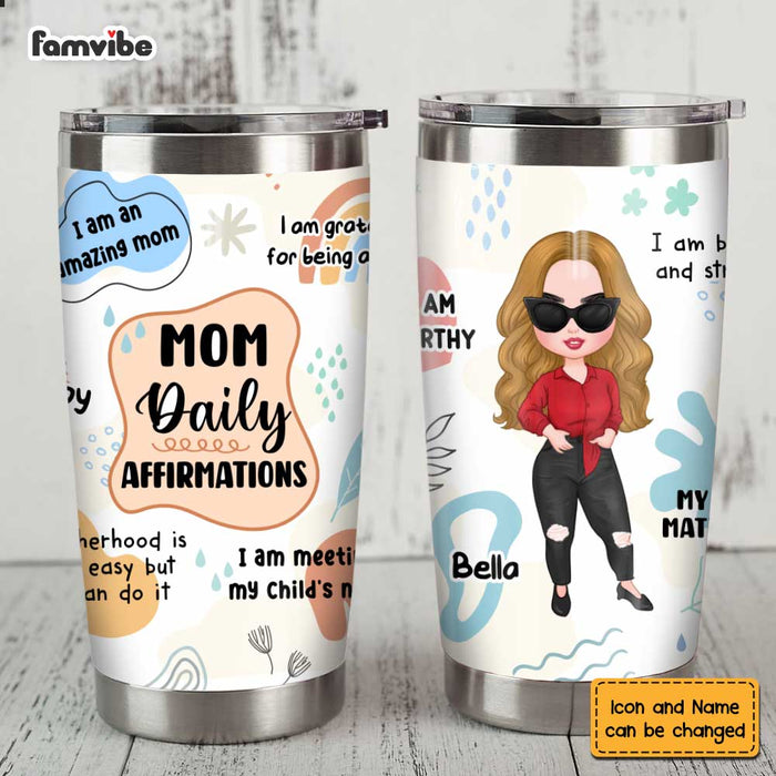 Personalized Mom Grandma Steel Tumbler MY241 23O47 1