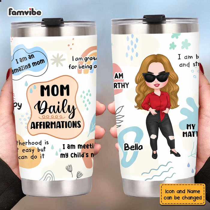 Personalized Mom Grandma Steel Tumbler MY241 23O47 1