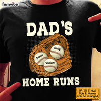 Personalized Dad Grandpa Baseball T Shirt MY242 23O53 thumb 1
