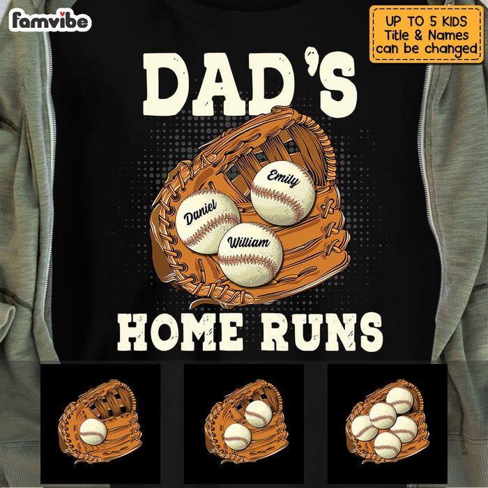 Personalized Dad Grandpa Baseball T Shirt MY242 23O53 1